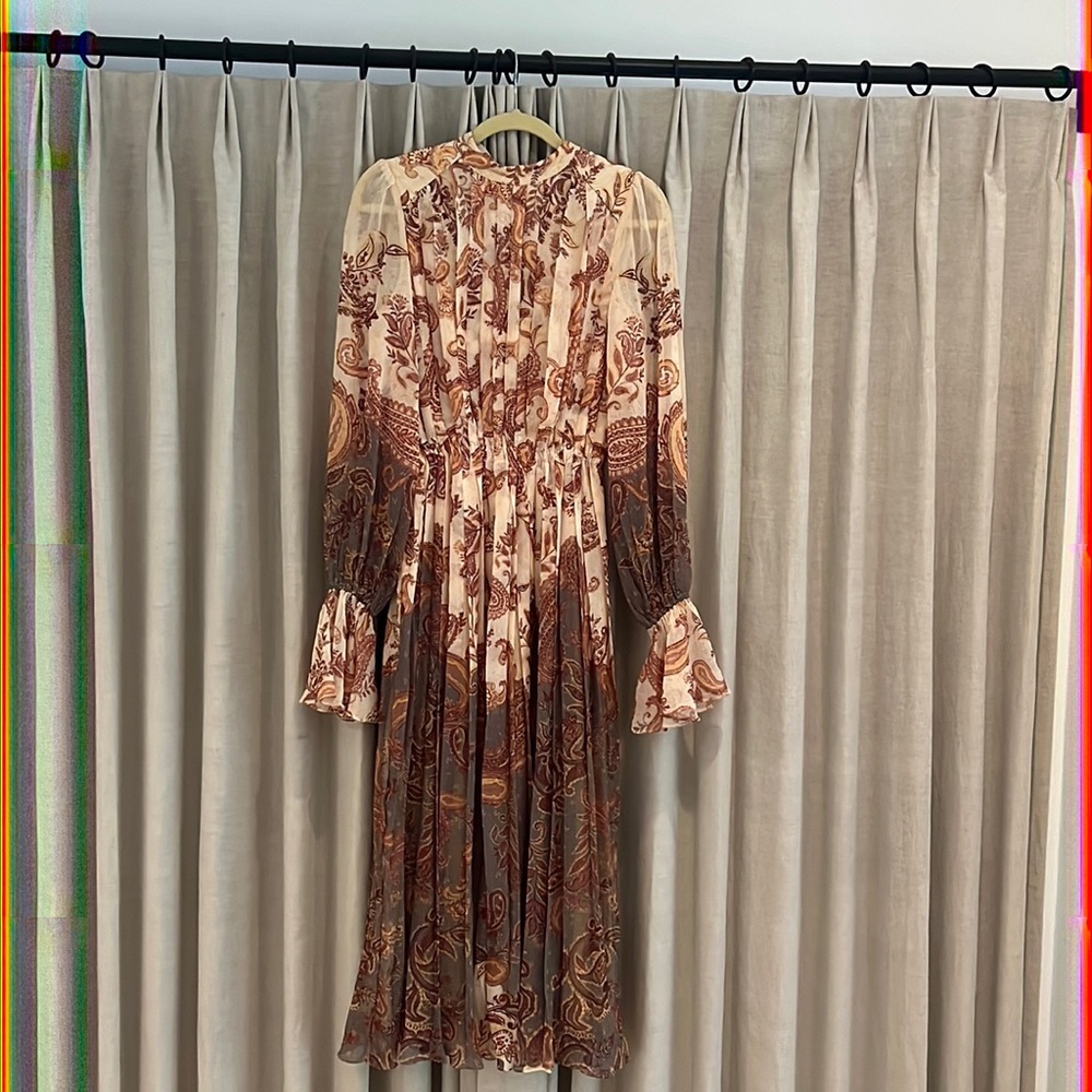 Hermant & Nandita Vera Midi Dress NWT